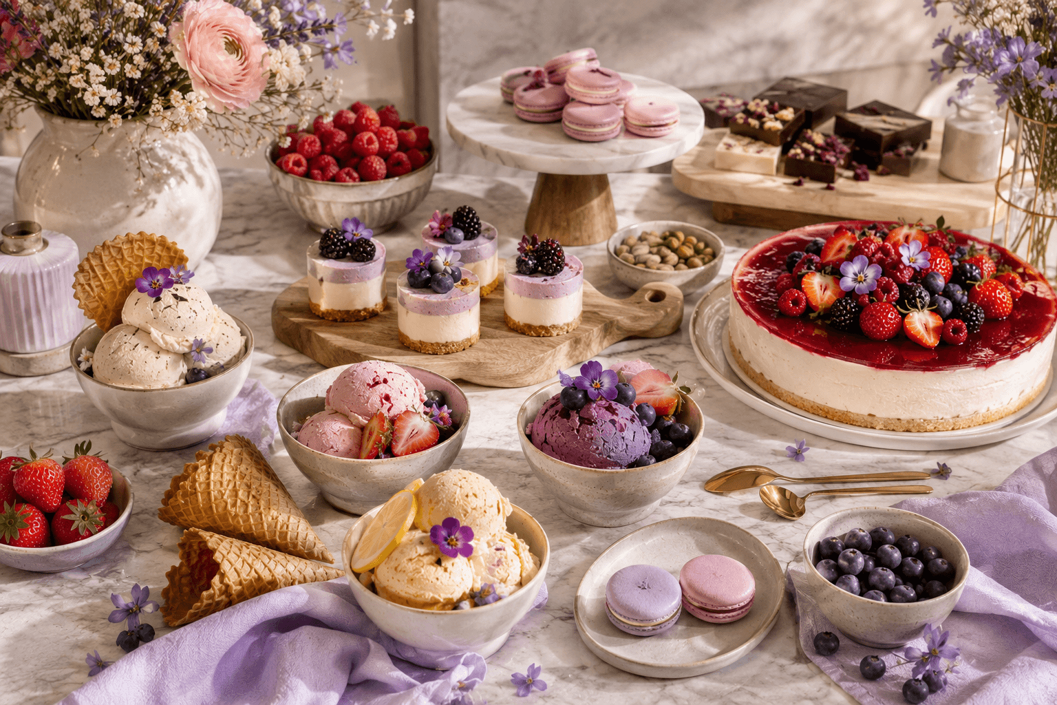 Desserts at FrostBerry