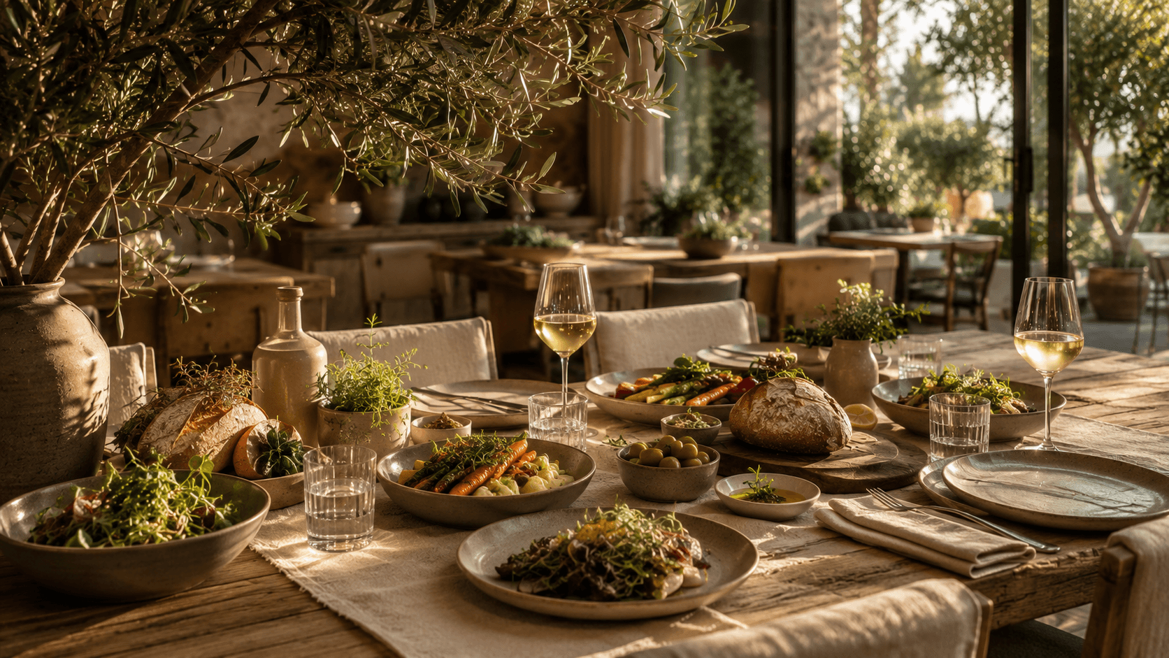 Harvest Table brand photography