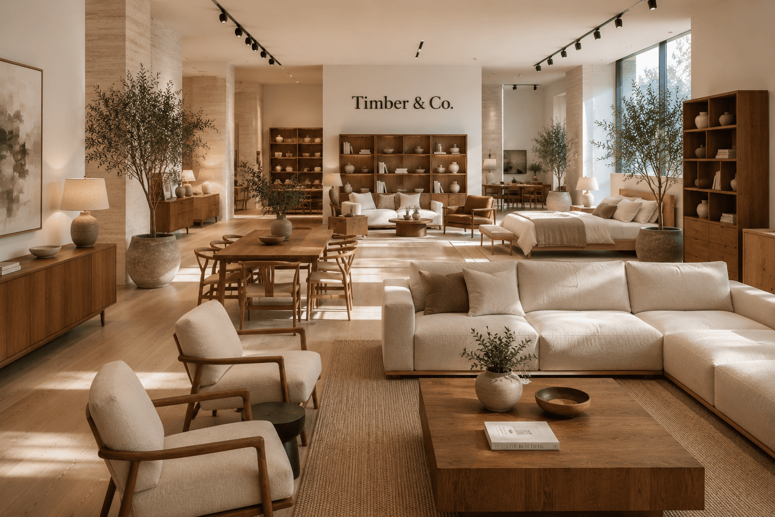 Timber & Co. brand photography