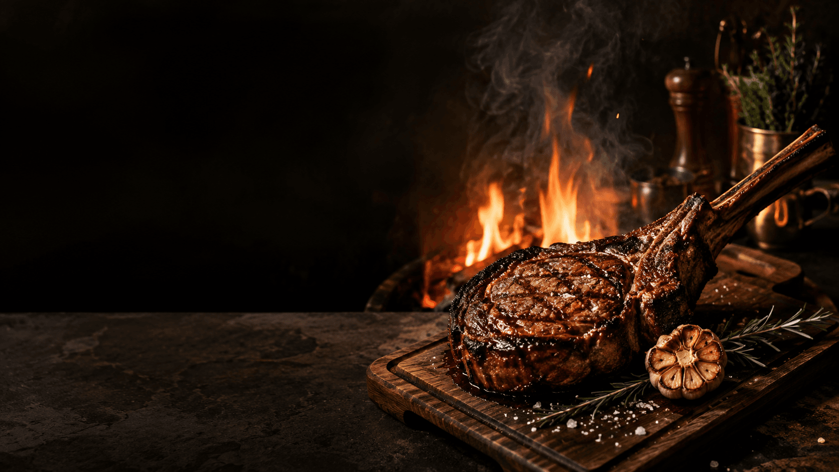 Fire Grill brand photography